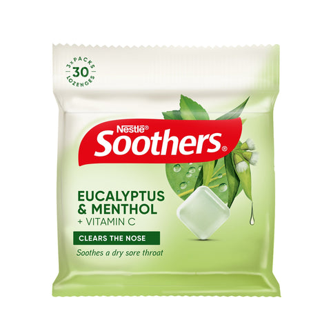 Soothers Eucalyptus & Menthol 3x10 Lozenge Multipack