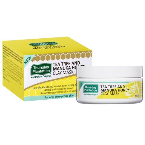 THURSDAY PLANTATION Tea Tree and Manuka Honey Clay Mask 100g