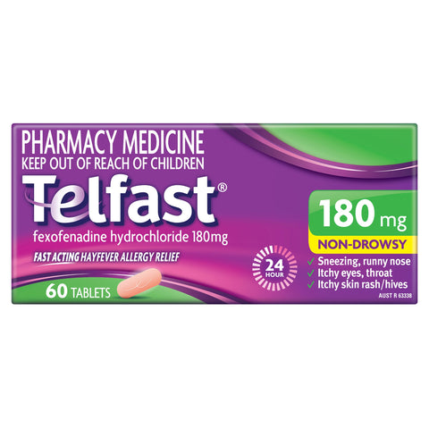 TELFAST 180MG 60TAB