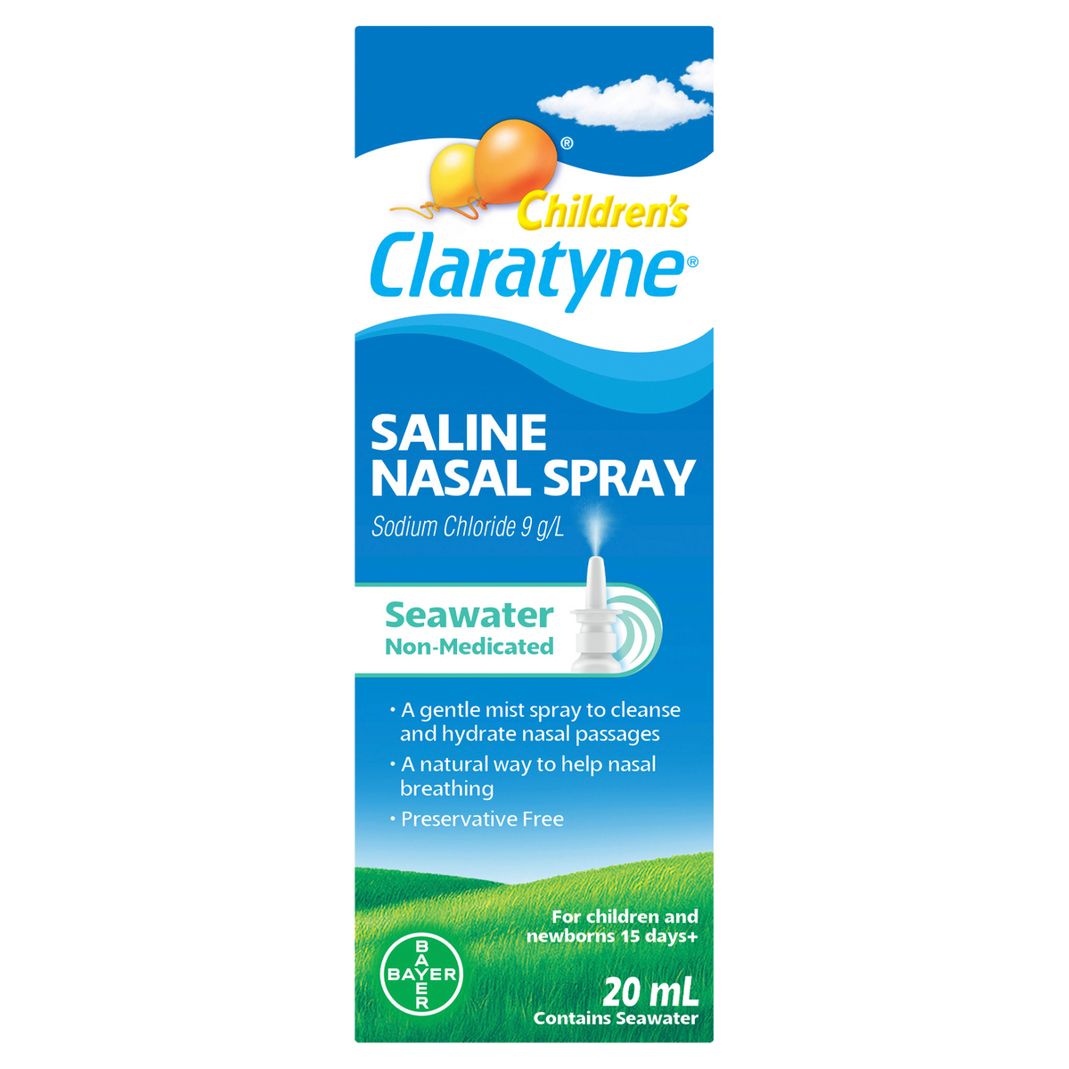 Claratyne Saline Child Spray 20mL