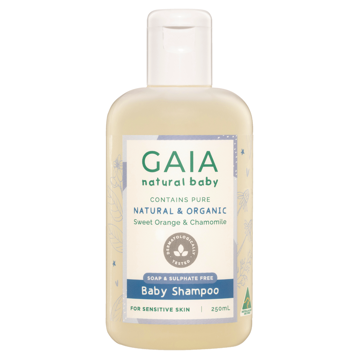 Gaia Natural Baby Shampoo 250mL