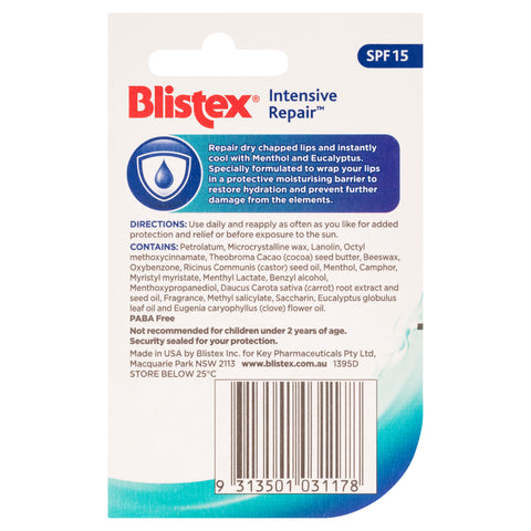 Blistex Intnsv Rep 7g