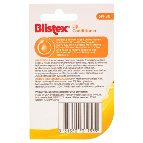 Blistex Lip Cond SPF30 7g