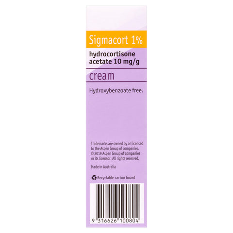 Sigmacort Cream 1% x 30g