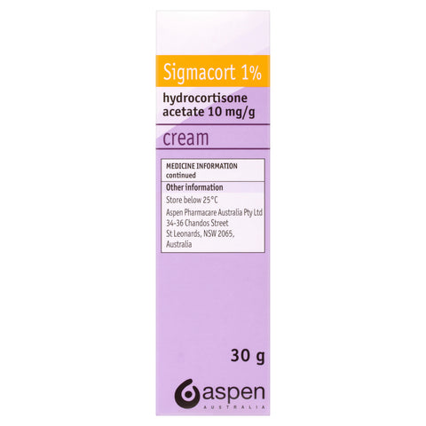 Sigmacort Cream 1% x 30g