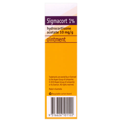 Sigmacort Ointment 1% x 30g