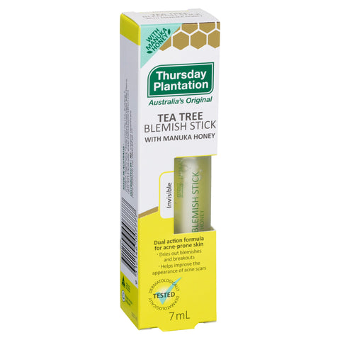 Thursday Plantation Tea Tree Blemish Stick With Manuka Honey 7mL