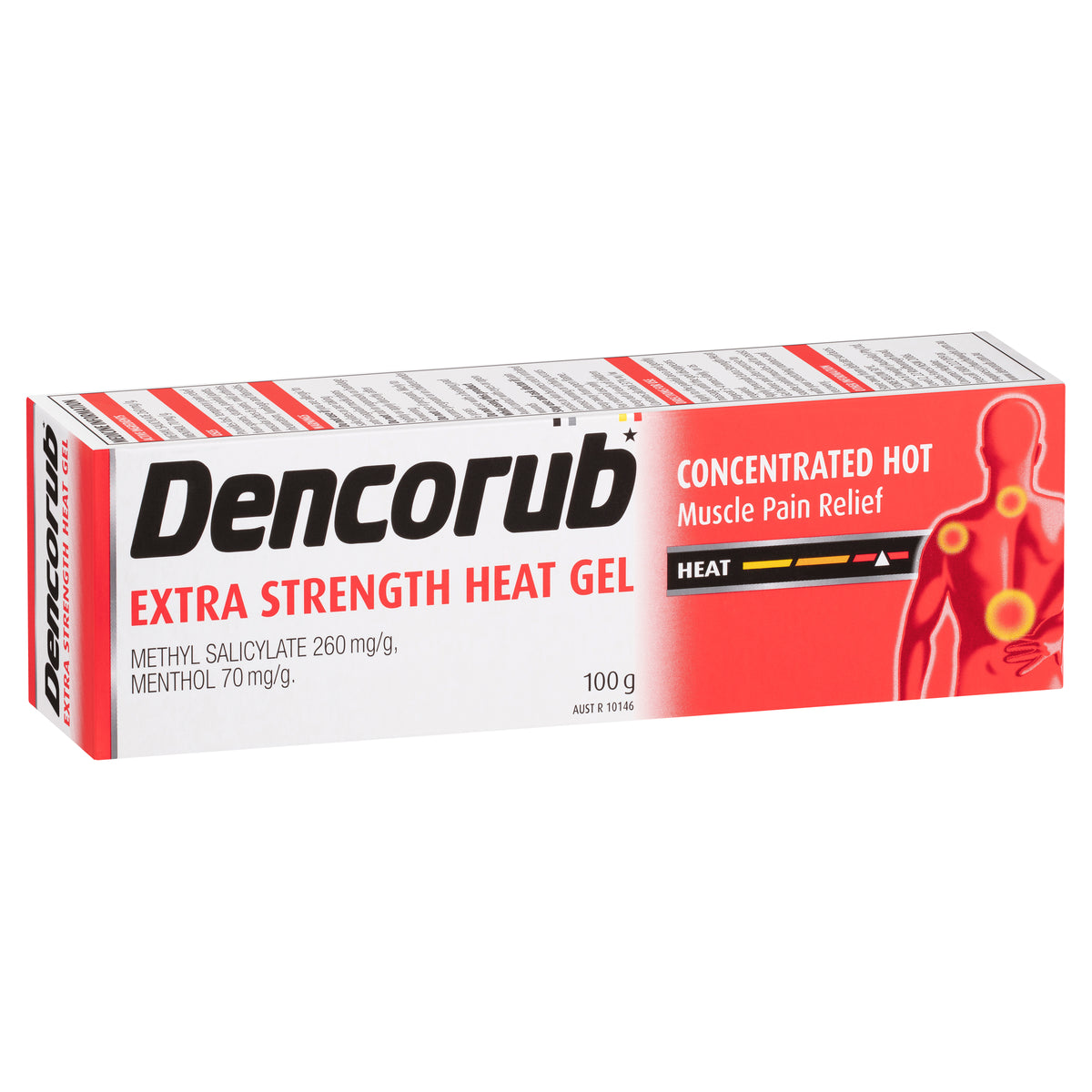 Dencorub Heat Gel XStre 100g 0106