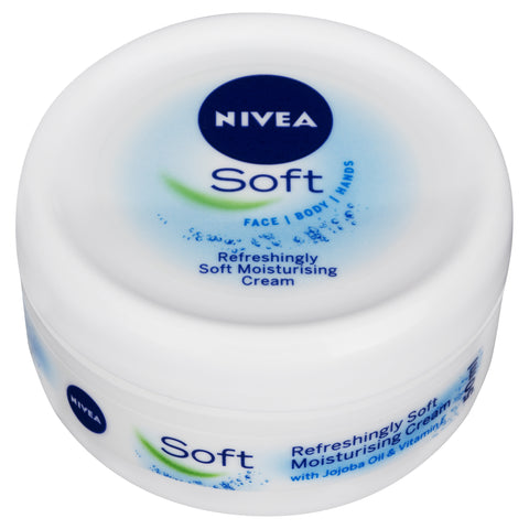 Nivea Sft Jar Mini 50ml x4