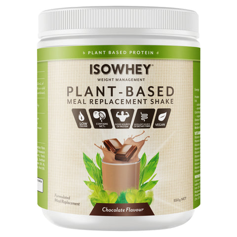 IsoWhey PlantBased MRepShkChoc 550g