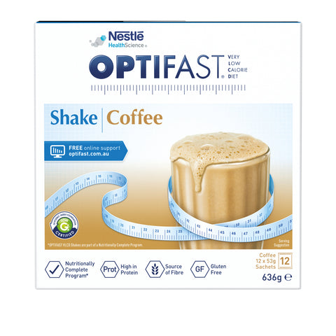 OPTIFAST VLCD Shake Coffee 12 Pack 636g