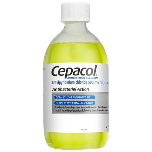 Cepacol Antibacterial Mouthwash Solution 500ml