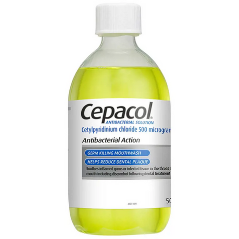 Cepacol Antibacterial Mouthwash Solution 500ml