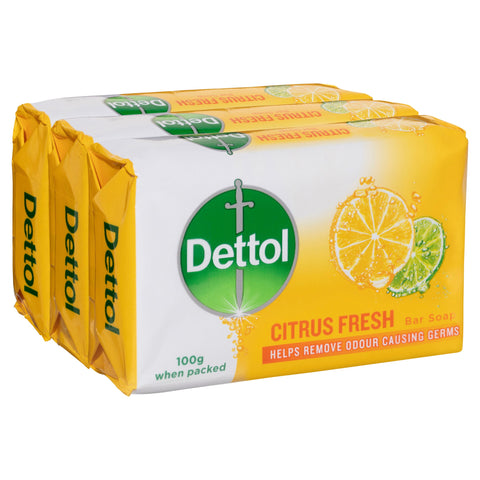 Dettol B/Soap 100g 3pk