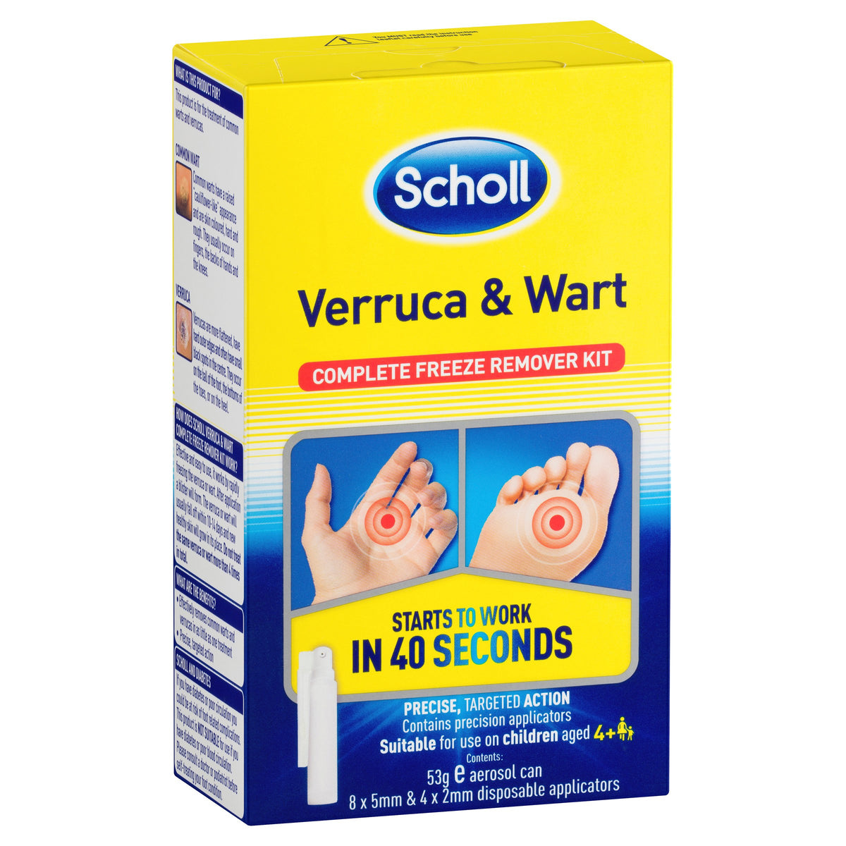 Scholl Verruca and Wart Complete Freeze Remover Kit