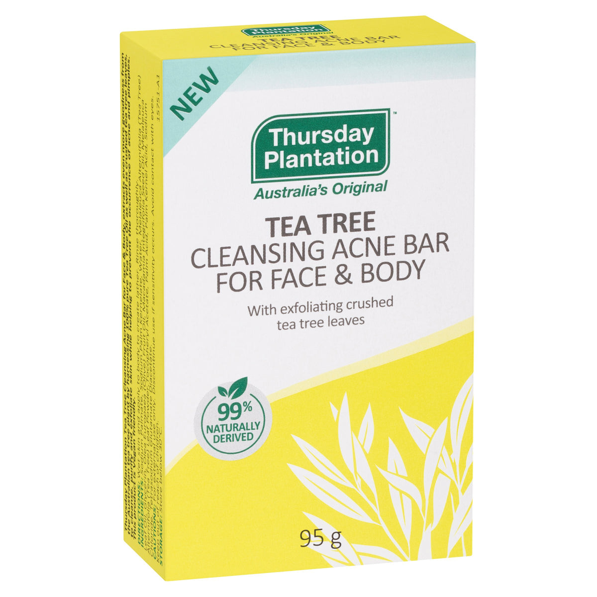 T/Plant TTree Clns Acne Bar 95g