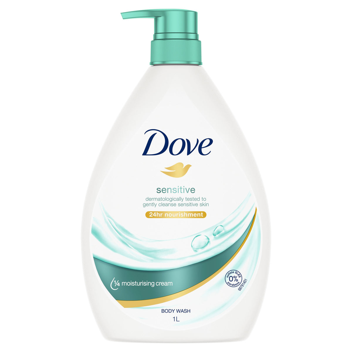 Dove Body Wash Sensitive 1L