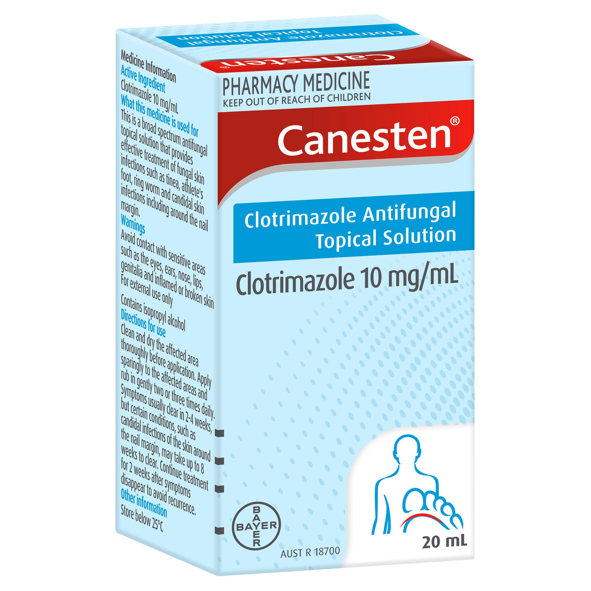 Canesten Anti-fungal Topical Solution 20mL