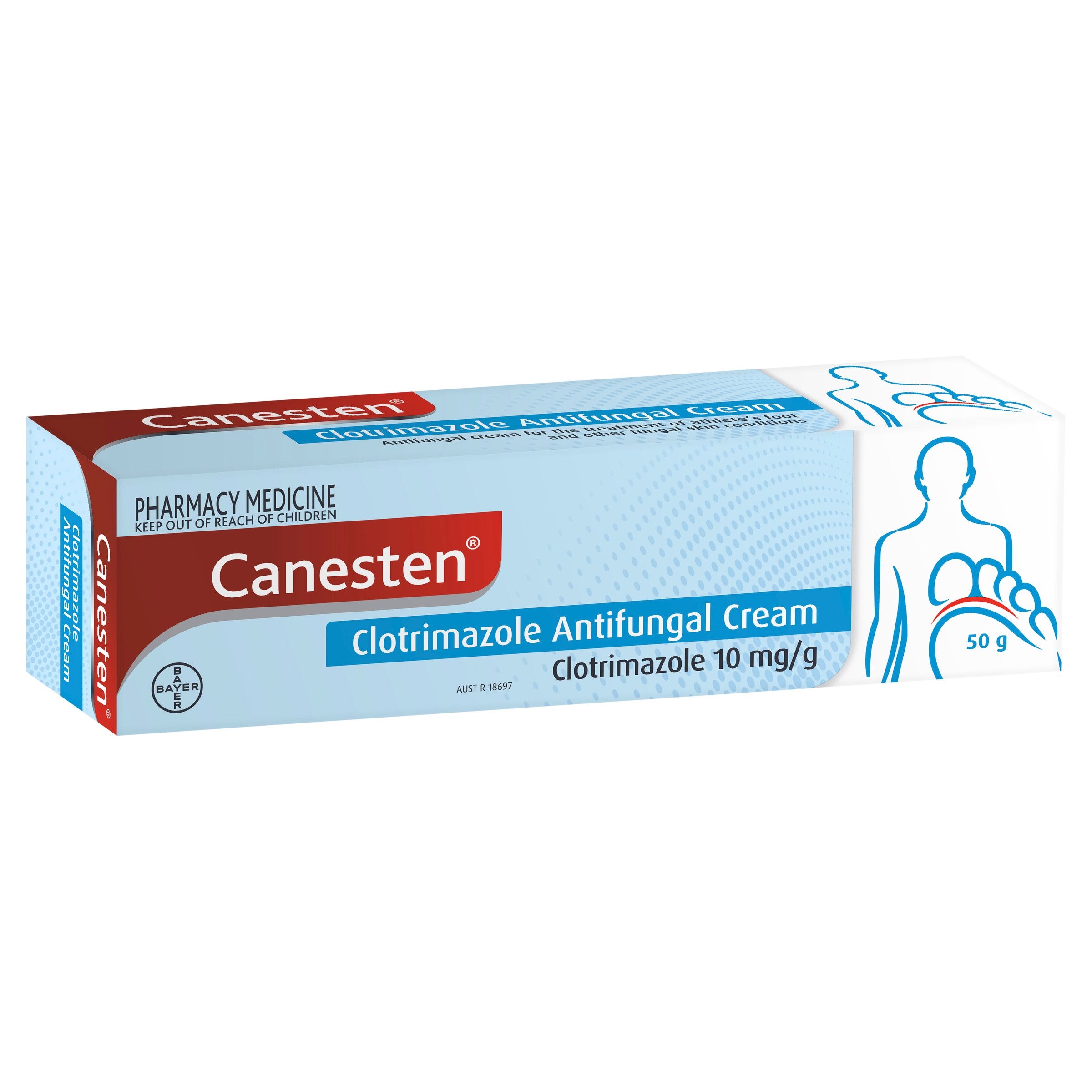 Canesten Topical Clot Crm 50gm