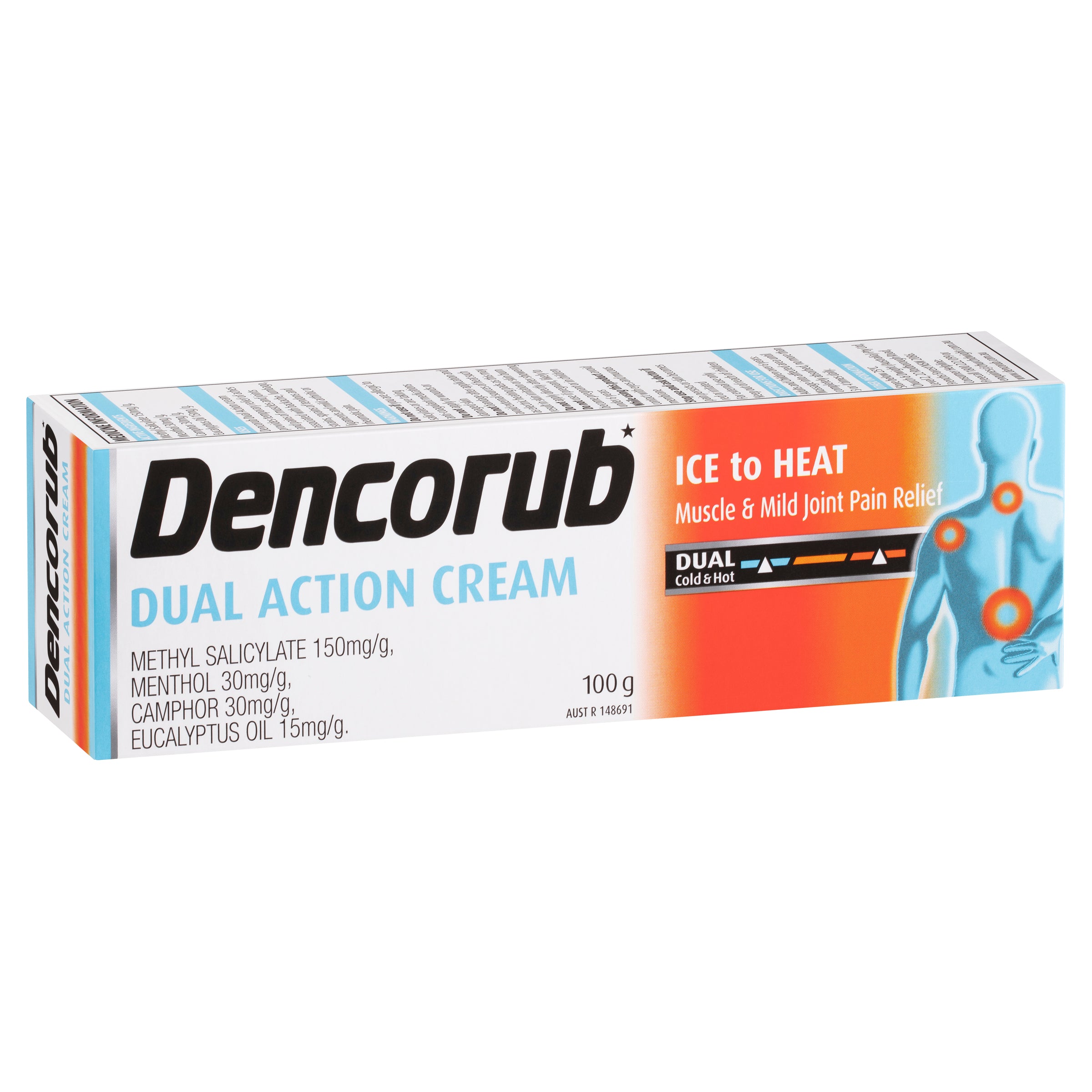 Dencorub Crm Dual Actn 100g 0129