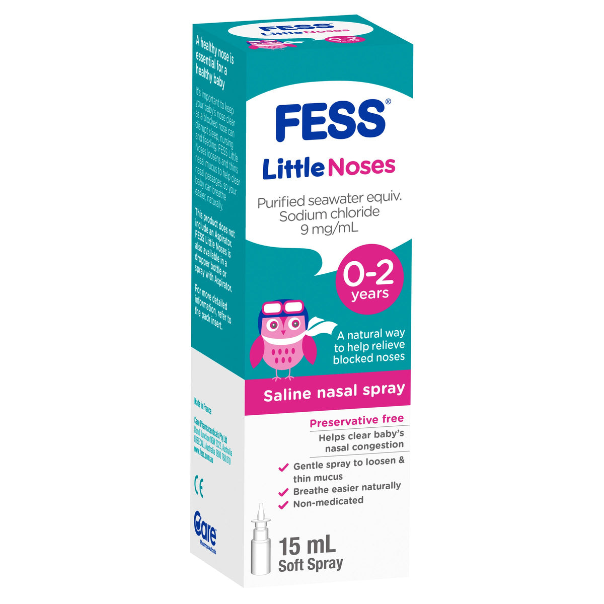 Fess Little Noses Spry 15ml Sgl