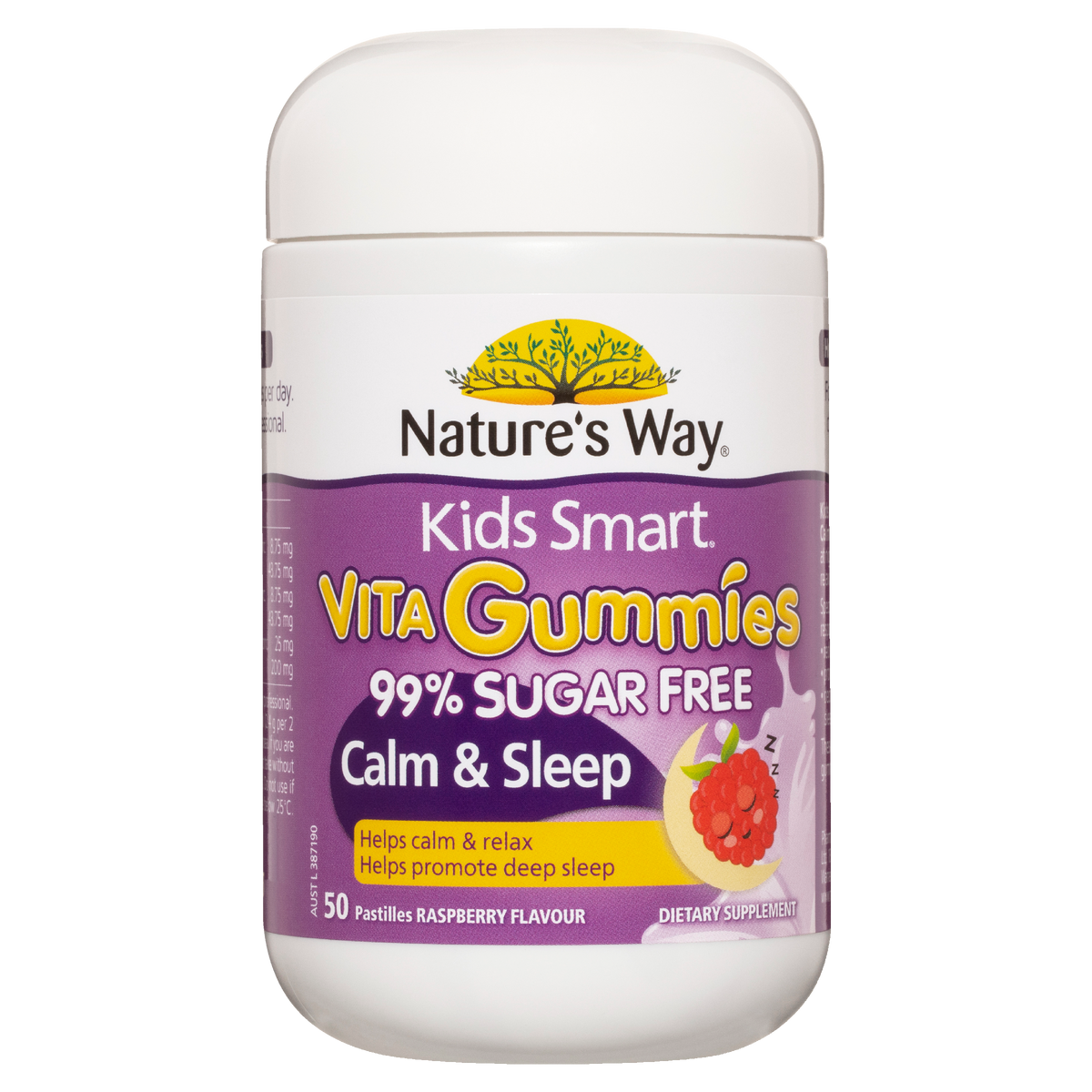 Natures Way Ksvg Sugar Free Calm & Sleep 50 Gummies