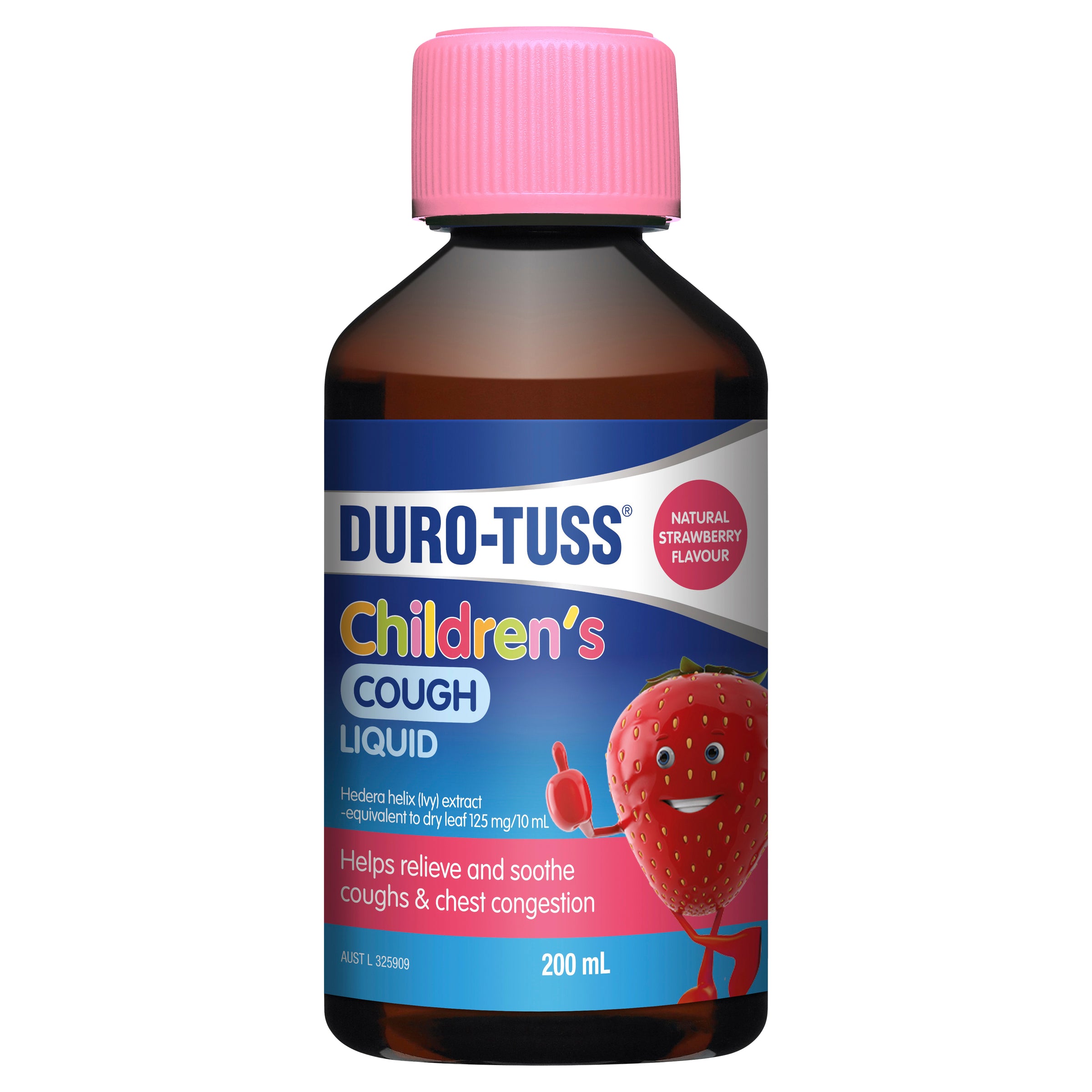 Duro-Tuss Chld Cough Strawb 200ml