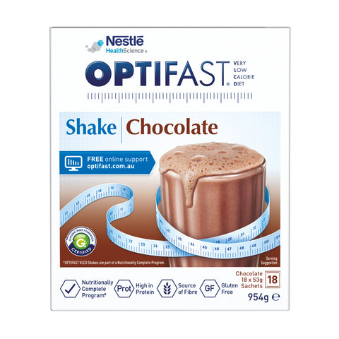 OPTIFAST VLCD Shake Chocolate 18 Pack 954g