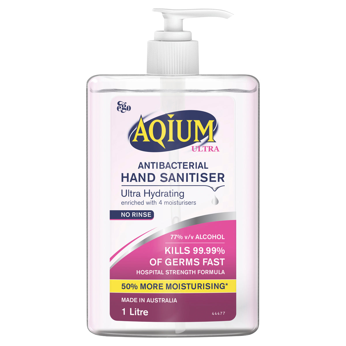 Aqium Ultra Antibacterial Hand Sanitiser 1L