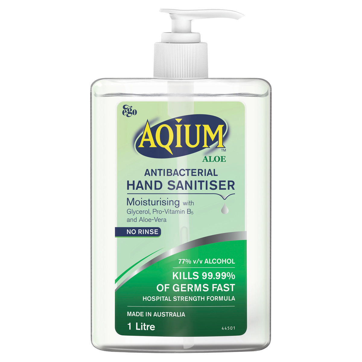 Aqium Aloe Antibacterial Hand Sanitiser 1L