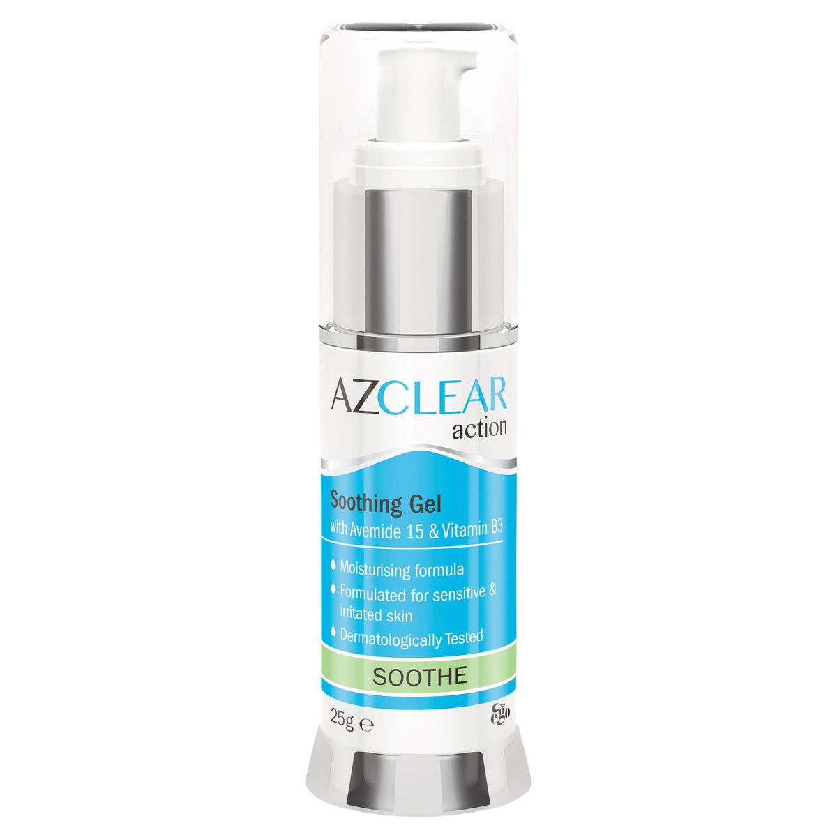 Ego Azclear Actn Sthng Gel 25g