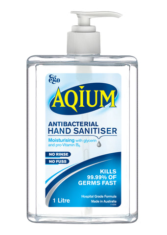 Aqium Antibacterial Hand Sanitiser 1L