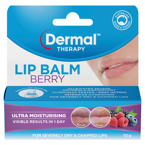 Dermal Thrpy Lip Balm Berry 10g