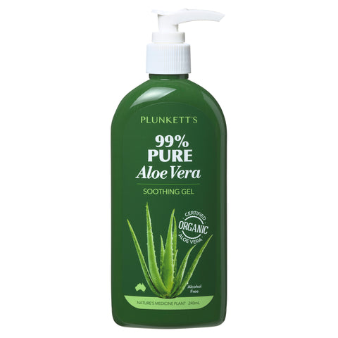 Plunkett's 99% Pure Aloe Vera Soothing Gel 240mL