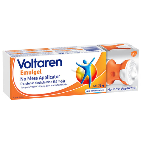 Voltaren Emulgel No Mess 1.16% 75g
