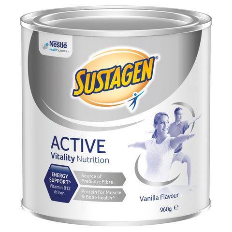 SUSTAGEN® Active Vanilla 960g Powder Nutritional Supplement