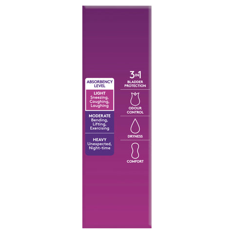 Poise Liners For Bladder Leaks Regular 26 Pack