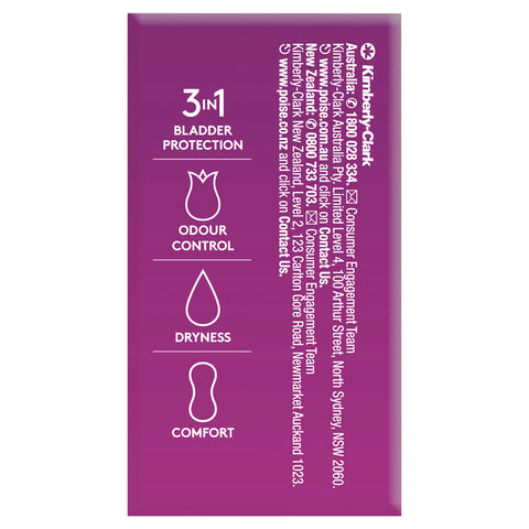 Poise Liners For Bladder Leaks Ultra Long 20 Pack