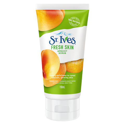 St Ives Fresh Skin Facial Scrub Fresh Skin Apricot for smooth, glowing skin 150ml