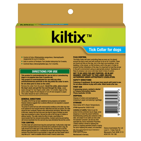 Kiltix Dog Tick Collar