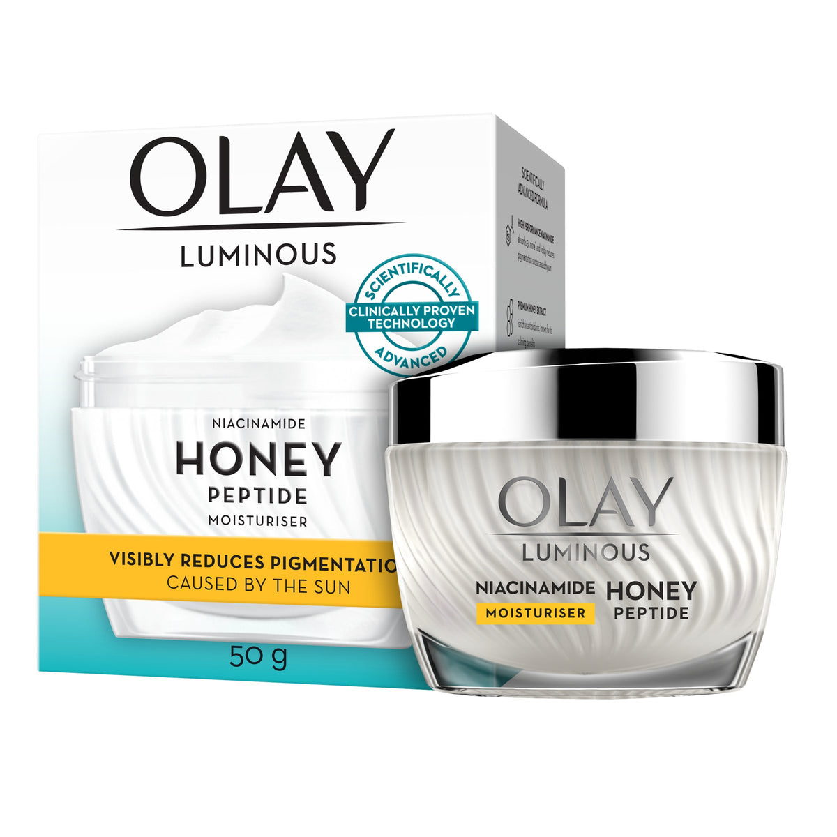 Olay NiacinamideHnyPeptideMoist 50g