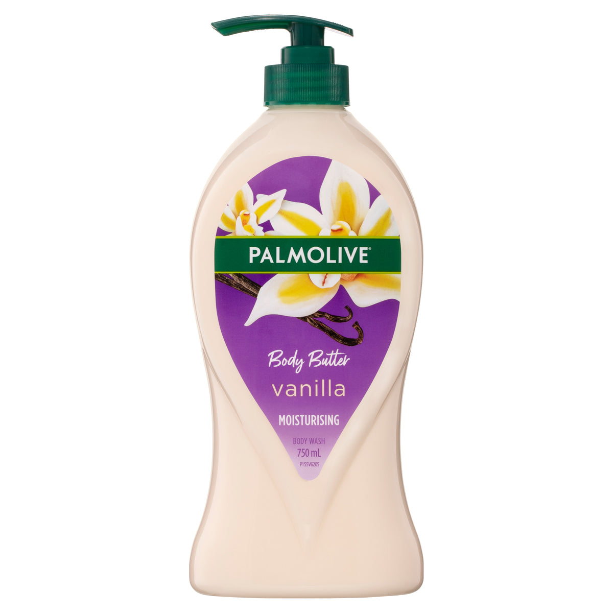 Palmolive Body Butter Vanilla 750mL, Moisturising Body Wash