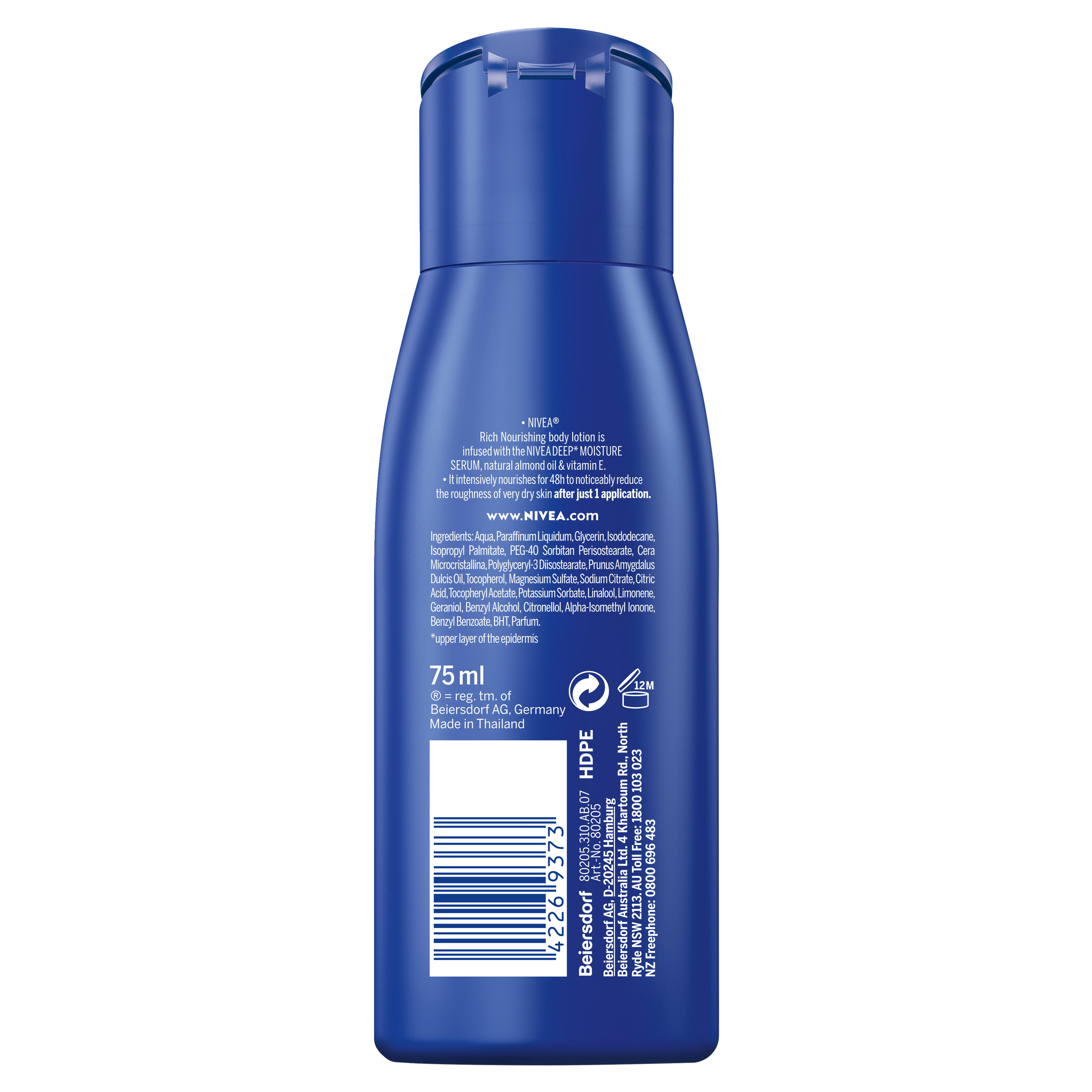 Nivea BLtn Rich Nourish 75ml