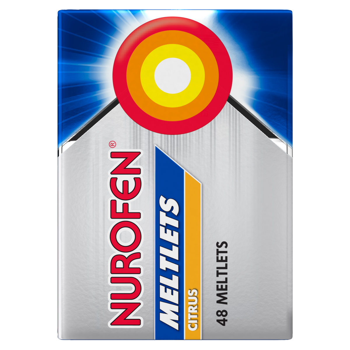 Nurofen Meltlets Pain Relief Citrus 200mg Ibuprofen 48 pack