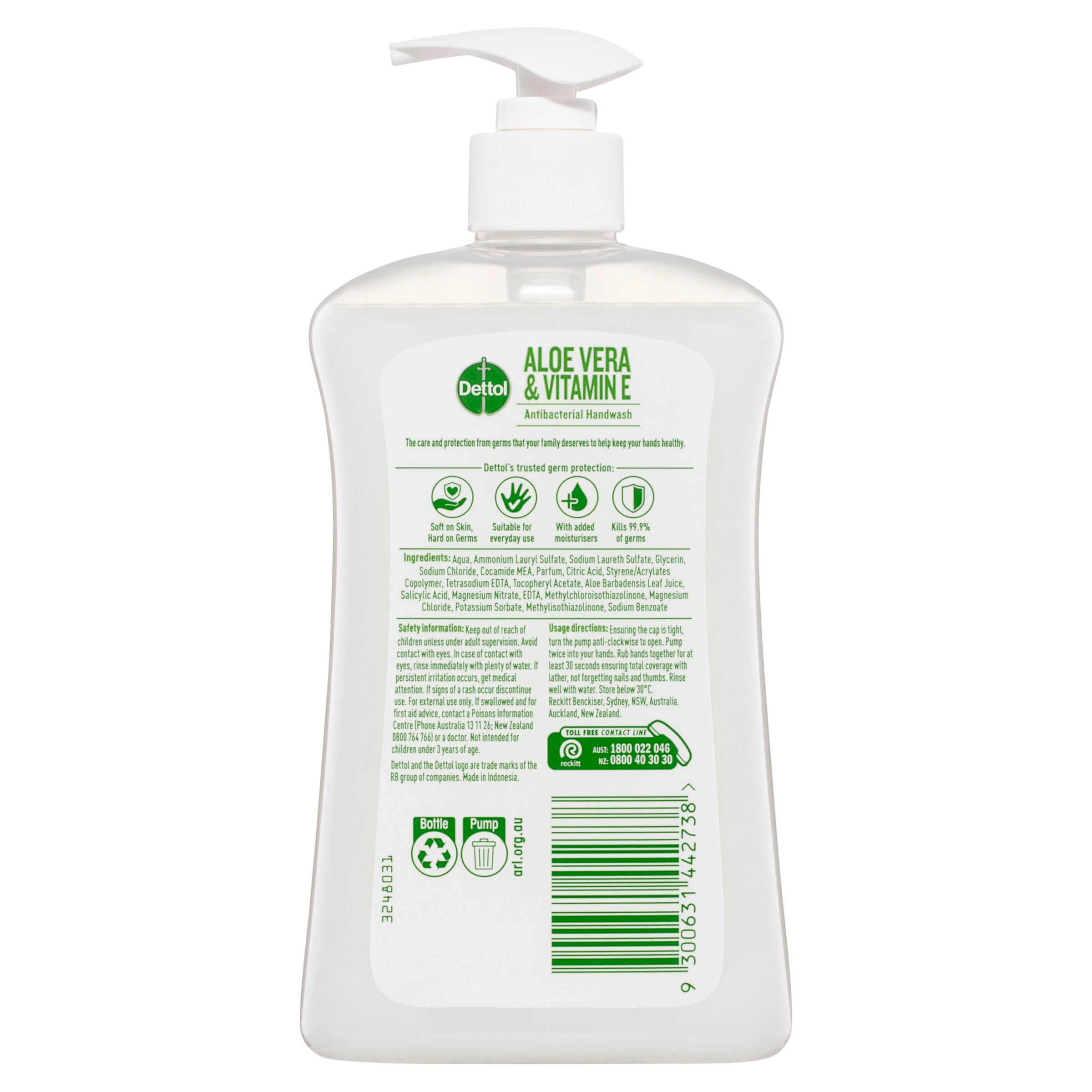 Dettol ABac HWash Avera 500ml