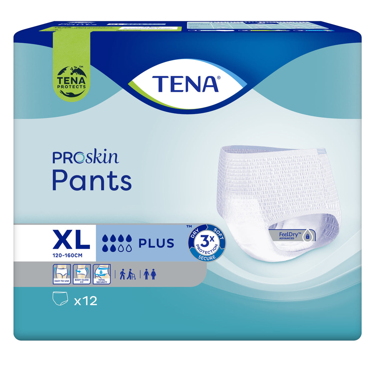 Tena Pant Proskin Plus XL 12 x4