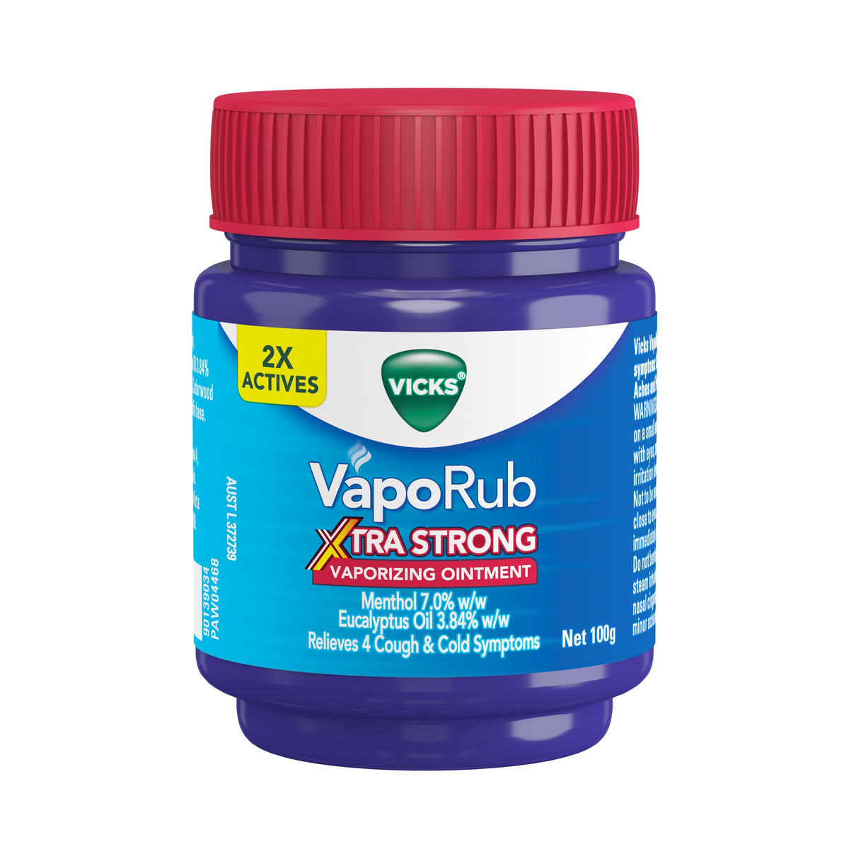 Vicks Xtra Strg Rub 100g