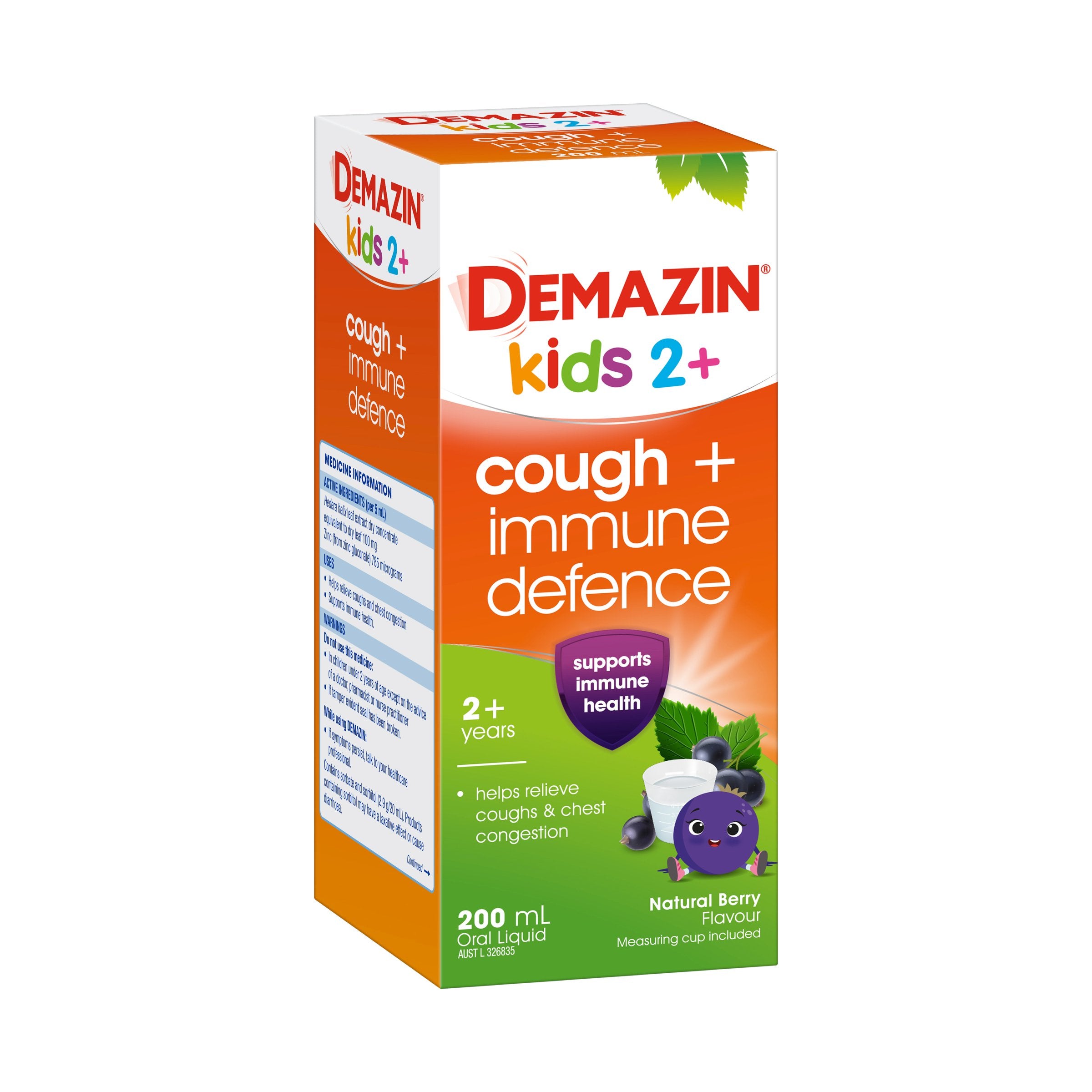 Demazin Kids Immune Def Syp 200ml