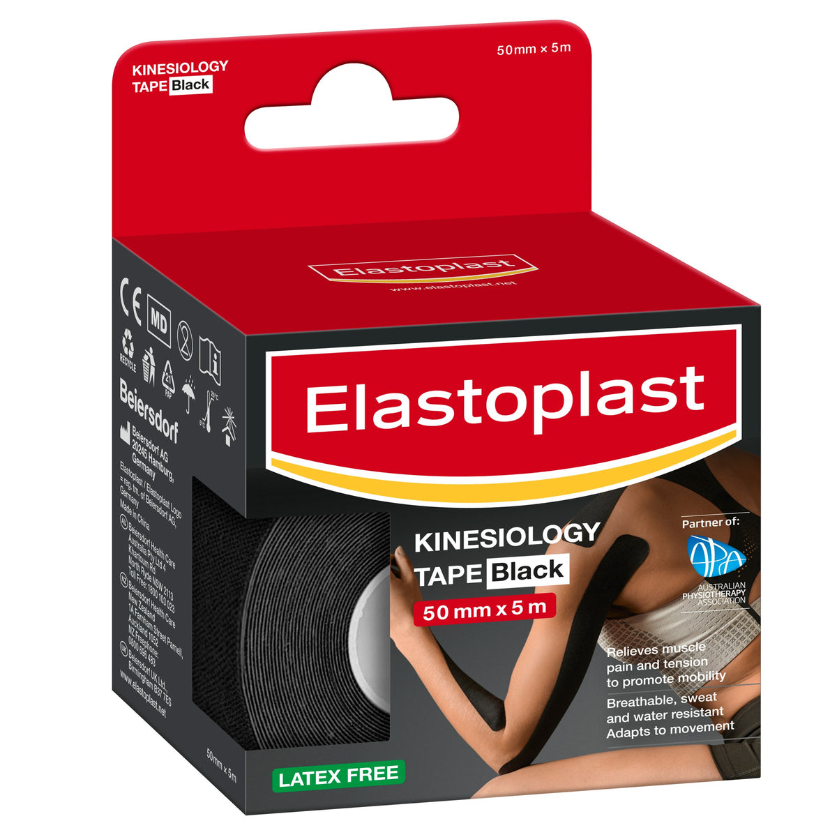 E/Plast 48320 Sprt Kinesio Tape Blk