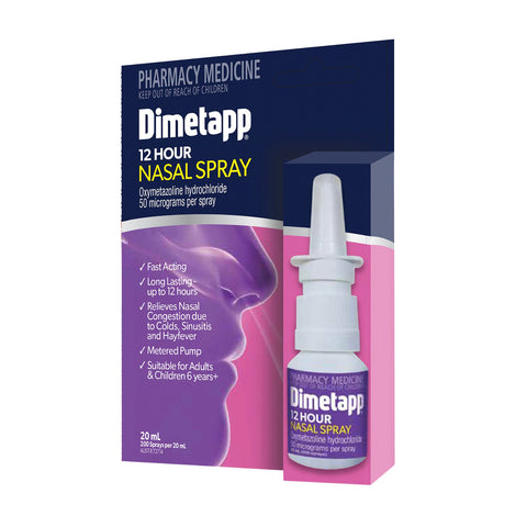 Dimetapp NSpry 12Hr 20ml